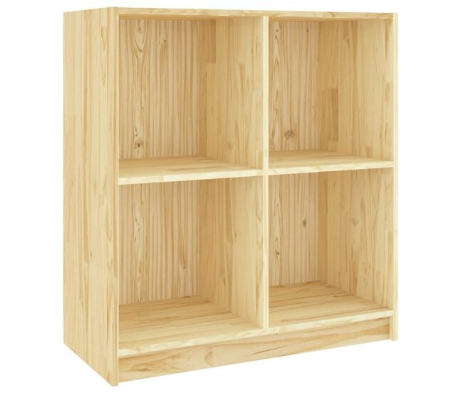 Vidaxl aparador madera maciza de pino 70x33x76 cm