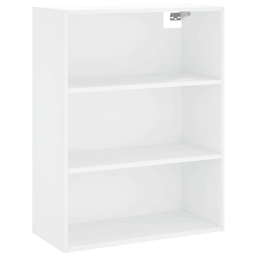 vidaXL Armário alto 69,5x34x180 cm derivados de madeira branco vidaXL Armário alto 69,5x34x180 cm derivados de madeira branco