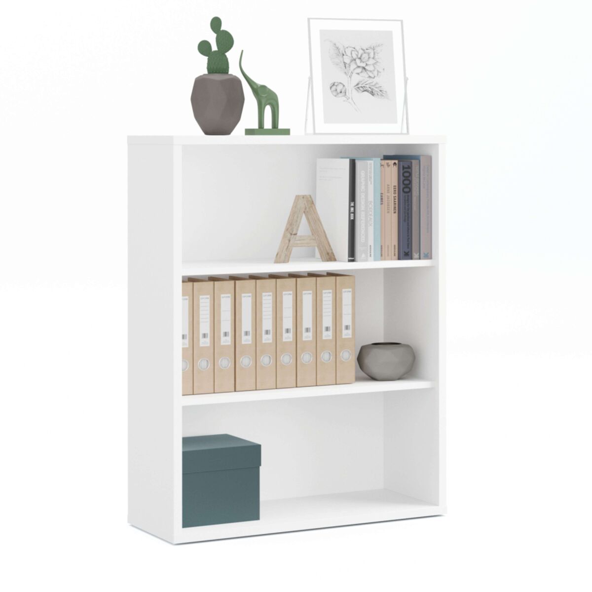 Estantería Baja Scaled Color 76 Blanco