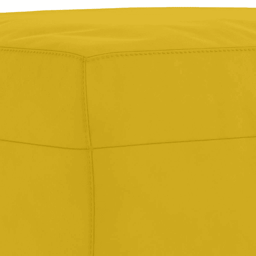 vidaXL 3 pcs conjunto de sofás com almofadas veludo amarelo vidaXL 3 pcs conjunto de sofás com almofadas veludo amarelo
