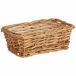 Cesto rectangular de mimbre Cesto rectangular de mimbre Marrón Claro