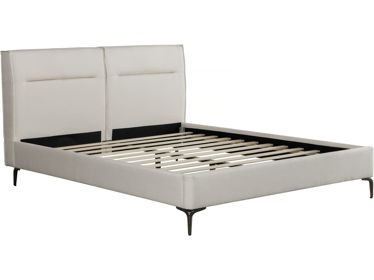 Cama de matrimonio en tejido de diseño 205x165