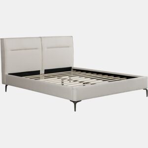 Cama de casal em tecido designer Moritz - 140 x 190 cm - Bege
