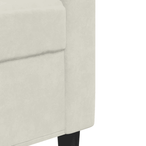 vidaXL 3 pcs conjunto de sofás com almofadões veludo cor creme vidaXL 3 pcs conjunto de sofás com almofadões veludo cor creme