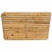 Cesto rectangular de bambú Cesto rectangular de bambú Marrón Claro