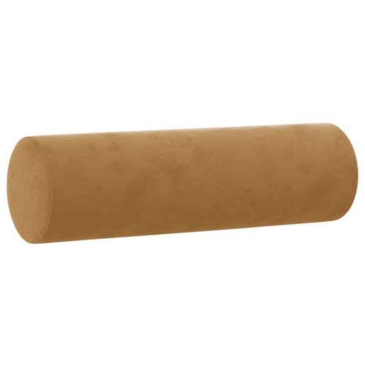 vidaXL 2 pcs conjunto de sofás com almofadas veludo castanho