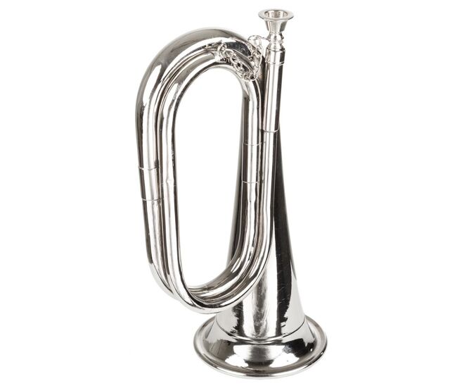 Corneta de metal 28 cm