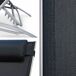 Tumbona de aluminio textileno, set de 2 Tumbona de aluminio textileno, set de 2 Negro