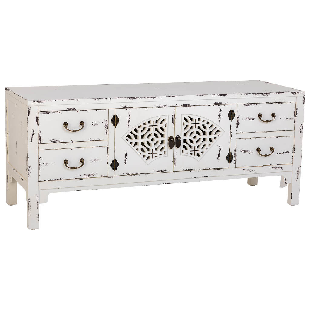 Mueble bajo de 4 cajones 2 puertas