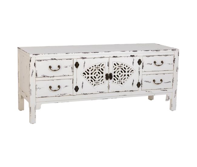 Mueble bajo de 4 cajones 2 puertas 120