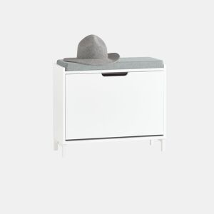 Sapateira pequena com 1 aba Organizador FSR151-K-W SoBuy PT
