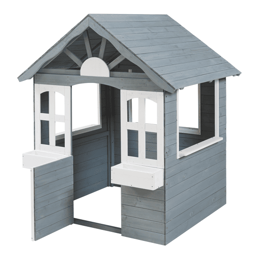 Casa de brincar para crianças Vesa 138x120x102 cm Cinzento casa.pro Casa de brincar para crianças Vesa 138x120x102 cm Cinzento casa.pro