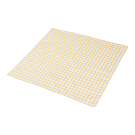Cesto de piquenique Brindisi para 4 vime 46x31x20cm - Amarelo  Branco casa.pro