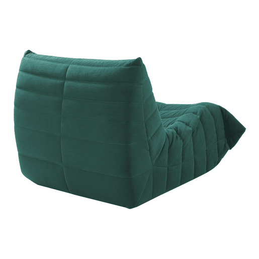 Poltrona de chão Kodsø Cordão 75x90x100 cm Verde en.casa