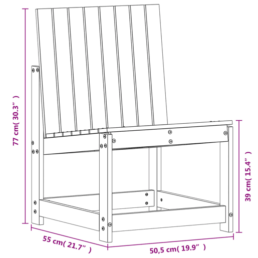 vidaXL 3 pcs conjunto lounge de jardim pinho maciço castanho-mel vidaXL 3 pcs conjunto lounge de jardim pinho maciço castanho-mel