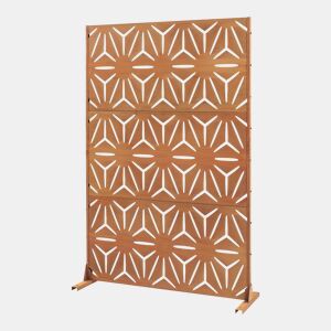 Parede divisória Kilsturd aço 180x120 cm Ferrugem nobre casa.pro