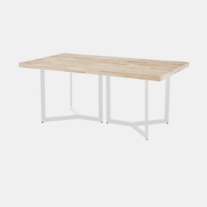 Mesa de jantar Jokul 150 Branco - Carvalho 150 x 76 x 90 cm