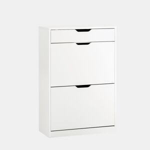 Sapateira com 2 abas e 1 gaveta organizadora FSR180-W SoBuy PT