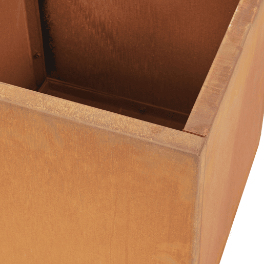 casa.pro Vaso Vaargel 50x50x50 cm aço Ferrugem nobre casa.pro Vaso Vaargel 50x50x50 cm aço Ferrugem nobre