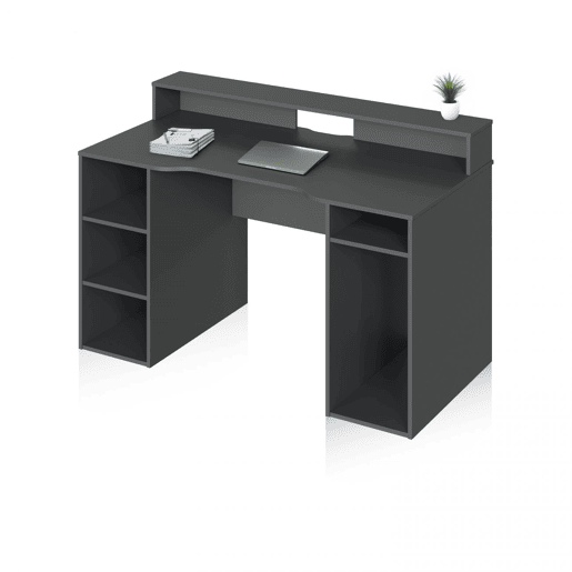 Mesa de escrita Galax Antracite 136 x 88 x 67 cm