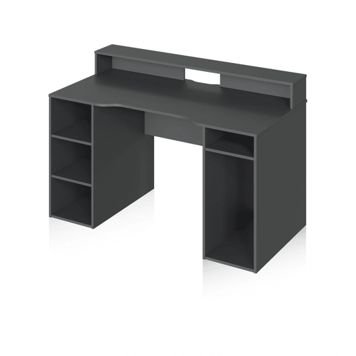 Mesa de escrita Galax Antracite 136 x 88 x 67 cm