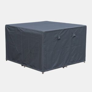Cobertura protetora para mobiliário de jardim Firenze 4, Cubo, Vabo e Vasto 8, Firenze 4  Cubo 8  Vabo 8  Vasto 8, Cinza escuro, 112x112x70 cm
