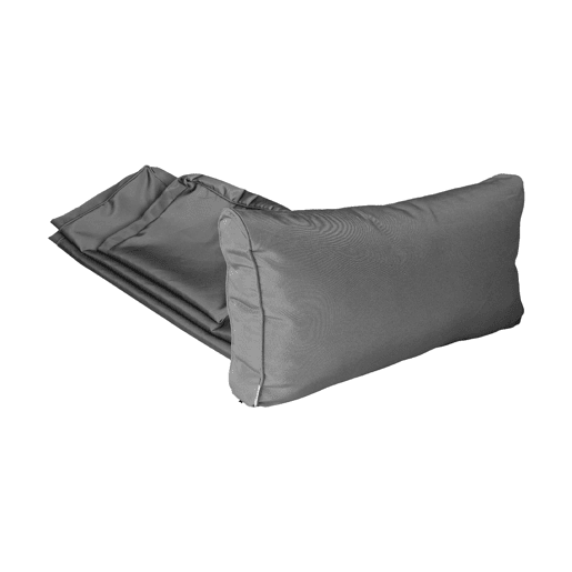 Capas de almofada para mobiliário de jardim, Genova, Cinza, 70x70x12 cm