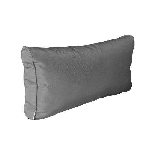Capas de almofada para mobiliário de jardim, Genova, Cinza, 70x70x12 cm