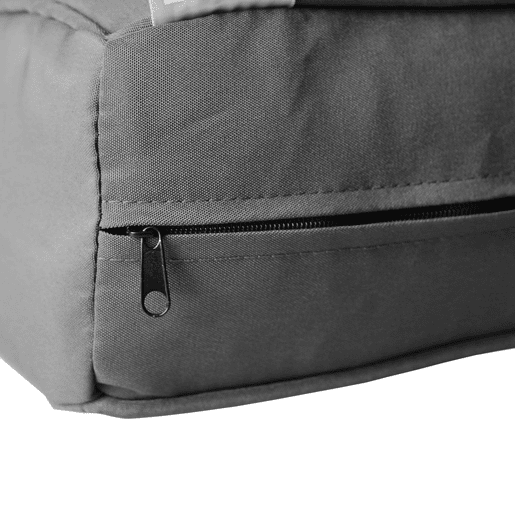 Capas de almofada para mobiliário de jardim, Genova, Cinza, 70x70x12 cm
