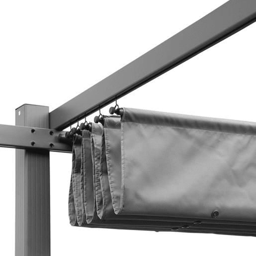 Cobertura de telhado para pérgola Isla 3x4m, Lona Isla, 355x248.5x1 cm