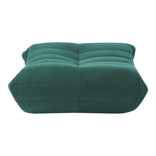 Banco de pés Kodsø Cordão 35x80x65 cm Verde en.casa