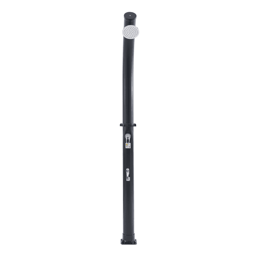 Ducha solar Kebomi com chuveiro de pé 18L - Negro casa.pro Ducha solar Kebomi com chuveiro de pé 18L - Negro casa.pro