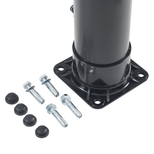 Ducha solar Kebomi com chuveiro de pé 18L - Negro casa.pro Ducha solar Kebomi com chuveiro de pé 18L - Negro casa.pro