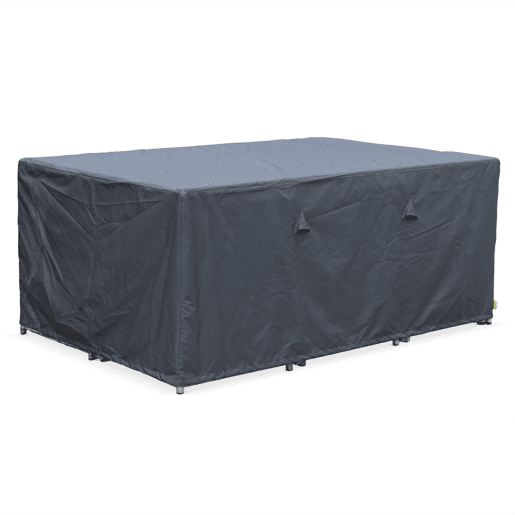 Cobertura protetora para mobiliário de jardim Cubo, Vabo e Vasto 10, Cubo 10  Vasto 10  Vabo 10, Cinza escuro, 172x112x70 cm
