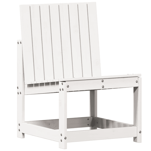 vidaXL 3 pcs conjunto lounge de jardim madeira de pinho maciça branco vidaXL 3 pcs conjunto lounge de jardim madeira de pinho maciça branco