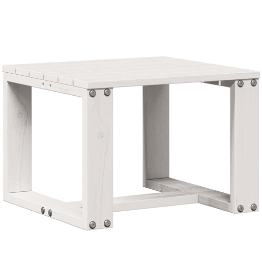 vidaXL 3 pcs conjunto lounge de jardim madeira de pinho maciça branco vidaXL 3 pcs conjunto lounge de jardim madeira de pinho maciça branco