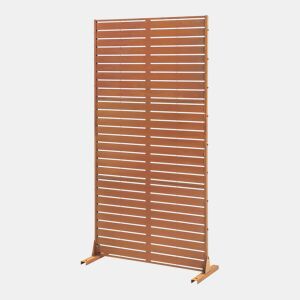 Divisória Nodepp em aço corten 180x90 cm Ferrugem nobre casa.pro