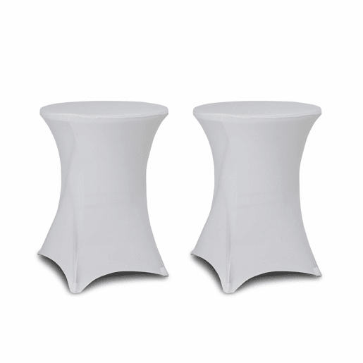 Cobertura protetora de pé, set de 2, Gala x2, Branco, 80x80x110 cm