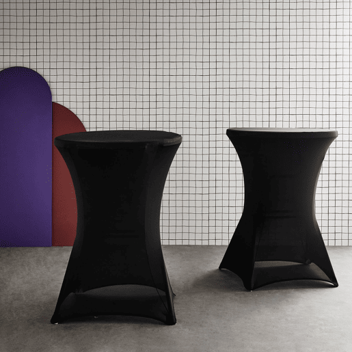Cobertura protetora de pé, set de 2, Gala x2, Preto, 80x80x110 cm