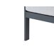 Beliani Sofá de jardín Aluminio KIATO Beliani Sofá de jardín Aluminio KIATO Gris Claro