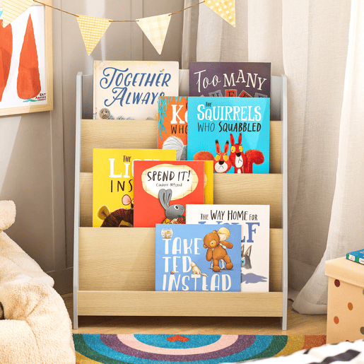 Estante de livros para crianças KMB106-HG SoBuy PT