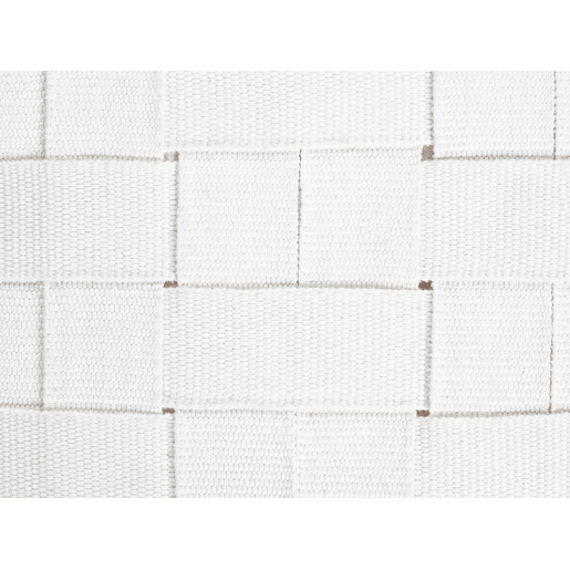 Pufe BODLA Branco 50 cm 50 cm 30 cm Pufe BODLA Branco 50 cm 50 cm 30 cm