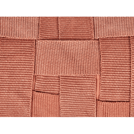 Pufe BODLA Vermelho claro 50 cm 50 cm 30 cm
