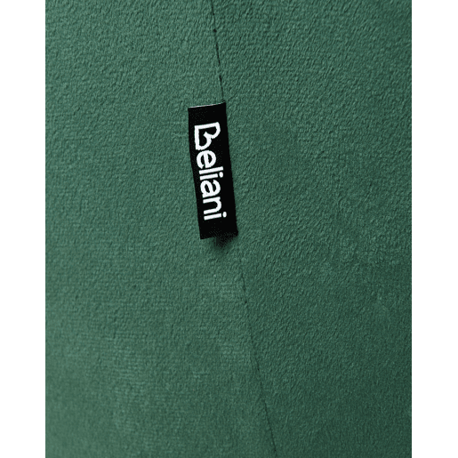 Conjunto de 2 cadeiras de jantar LOVERNA Veludo Verde