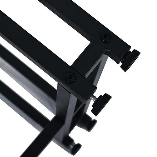 Mesa de jantar - tampo em mármore - pés em metal preto - 120x70cm - Preto e branco