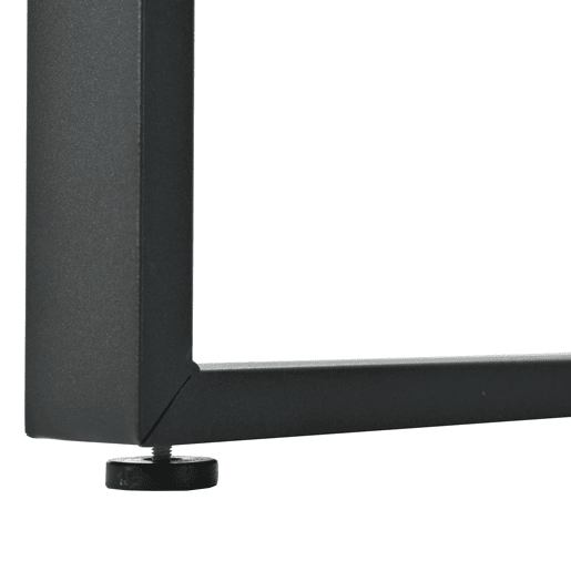 Mesa de jantar extensível multifunções - estilo industrial - Branco