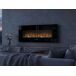 Chimenea eléctrica mural 2kW panorámica en cristal templado Chimenea eléctrica mural 2kW panorámica en cristal templado Negro