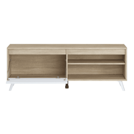 Móvel TV AMBIHOME DELFOS - Carvalho Sonoma, C140xP40xA50cm