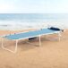 Aktive Tumbona plegable de playa reclinable en 4 posiciones Aktive Tumbona plegable de playa reclinable en 4 posiciones Azul