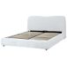 Beliani Cama con almacenaje Poliéster BLAGNAC 180x228 Beliani Cama con almacenaje Poliéster BLAGNAC 180x228 Azul Claro